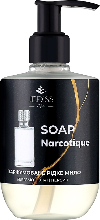 Парфумерне рідке мило - Jediss Narcotique Soap — фото N1
