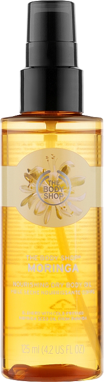 Масло для тела "Моринга" - The Body Shop Moringa Nourishing Dry Oil For Body — фото N1