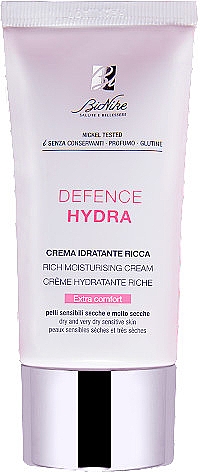 Насыщенный увлажняющий крем для лица - BioNike Defense Hydra Rich Moisturizing Cream — фото N1