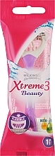 Одноразовий жіночий станок для гоління - Wilkinson Sword Xtreme 3 Beauty — фото N1