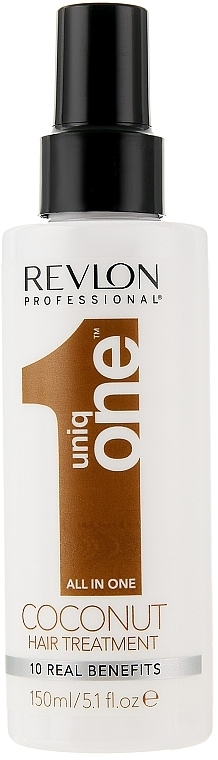 УЦЕНКА Спрей для волос с ароматом кокоса - Revlon Professional Uniq One Hair Treatment * — фото N2