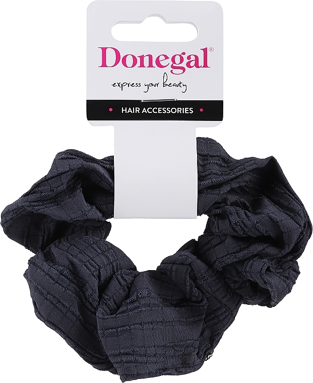 Резинка для волосся, FA-5608, темно-синя - Donegal — фото N1