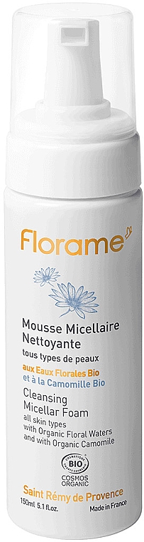 Міцелярна пінка для обличчя - Florame Cleansing Micellar Foam — фото N1