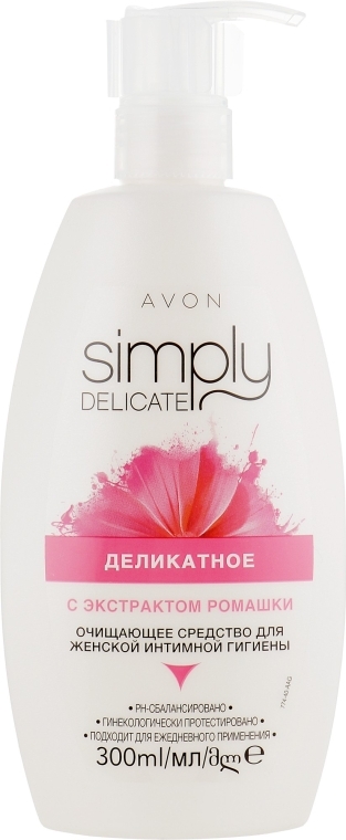 Очищающее средство для женской интимной гигиены "Деликатное" - Avon Simply Delicate