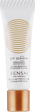 Сонцезахисний крем для обличчя SPF30 - Sensai Cellular Protective Cream For Face (пробник) — фото N2