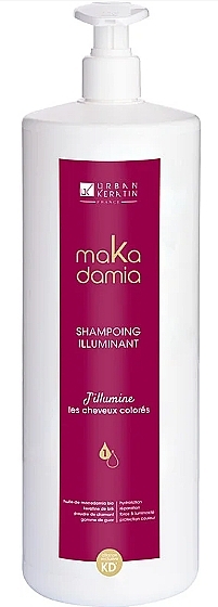 Шампунь для окрашенных волос - Urban Keratin Makadamia Shampoo — фото N2