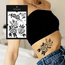 Временное тату "Змеи в цветах" - Tattooshka — фото N4