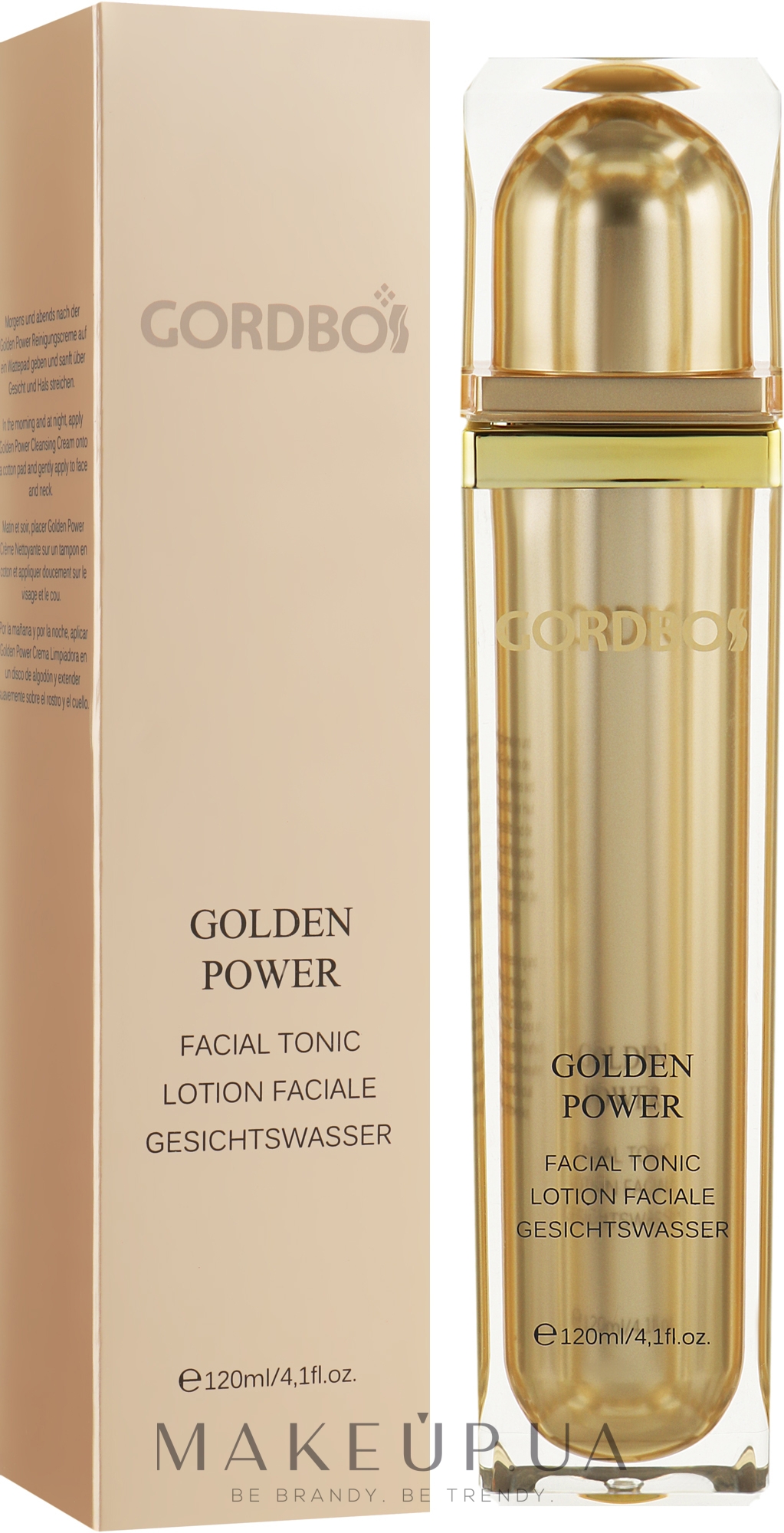 Тонік для обличчя - Gordbos Golden Power Facial Tonic — фото 120ml