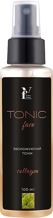 Тоник увлажняющий для лица с кологеном - VamaFarm Face Tonic — фото N1