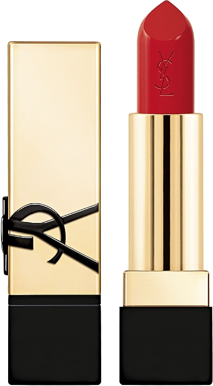 Сатиновая стойкая помада для губ - Yves Saint Laurent Rouge Pur Couture Caring Satin Lipstick — фото N1