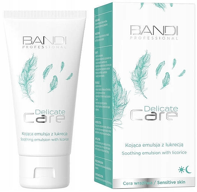 Успокаивающая эмульсия с солодкой - Bandi Professional Delicate Care Soothing Emulsion with Liquorice — фото N2