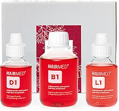 Парфумерія, косметика Набір - Hairmed Anti-hair Loss Treatment (h/lot/100ml + shm/200ml + h/lot/100ml)
