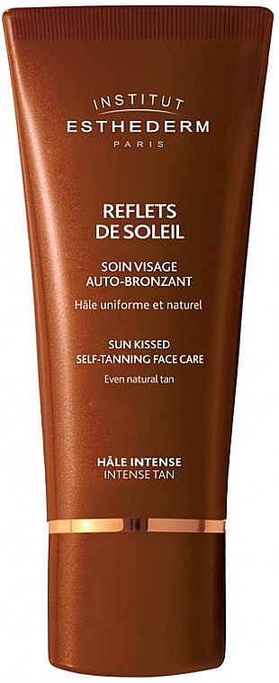 Крем-автозасмага для обличчя, темний - Institut Esthederm Sun Kissed Self-Tanning Face Care Intense Tan — фото N1