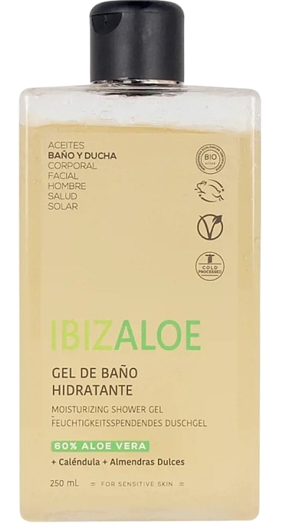 Увлажняющий гель для душа - Ibizaloe Moisturizing Shower Gel  — фото N1