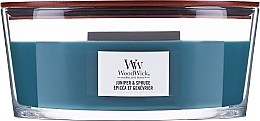 Ароматична свічка в склянці - WoodWick Petite Candle Juniper & Spruce — фото N3