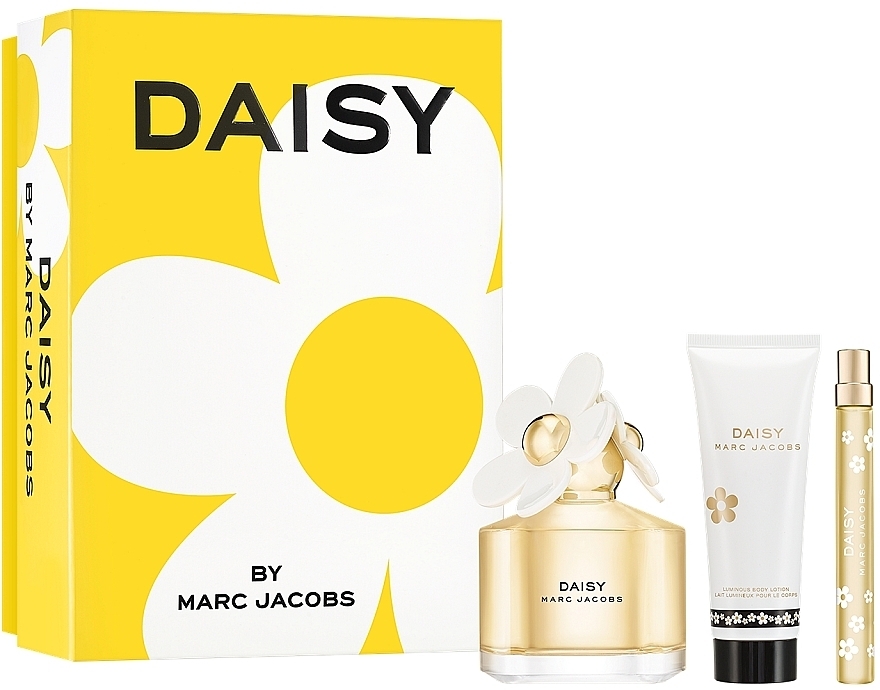 Marc Jacobs Daisy - Набор (edt/100 ml + edt mini/10 ml + b/lot/75 ml)  — фото N2