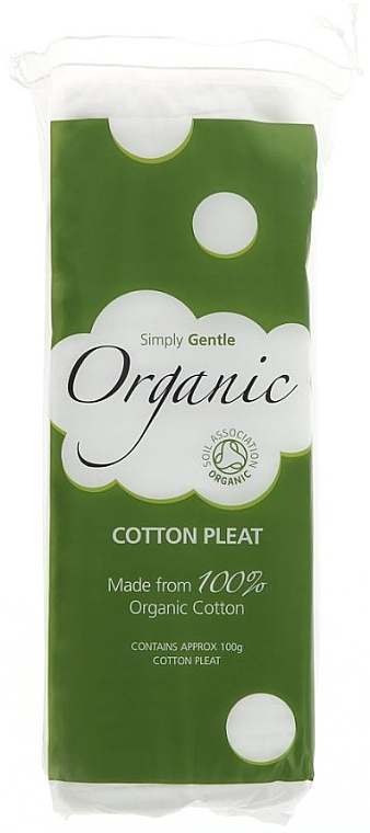 Вата - Simply Gentle Organic Cotton Pleat — фото N1