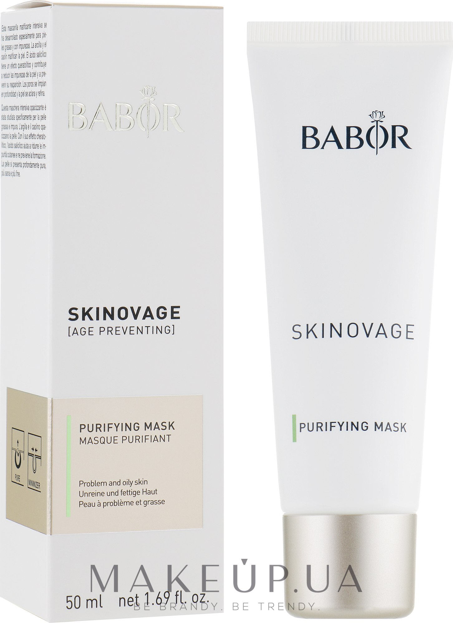 Маска для проблемної шкіри - Babor Skinovage Purifying Mask — фото 50ml