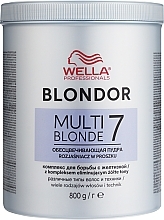 Блондувальна пудра - Wella Professionals Blondor Multi Blonde 7 Powder Lightener — фото N3