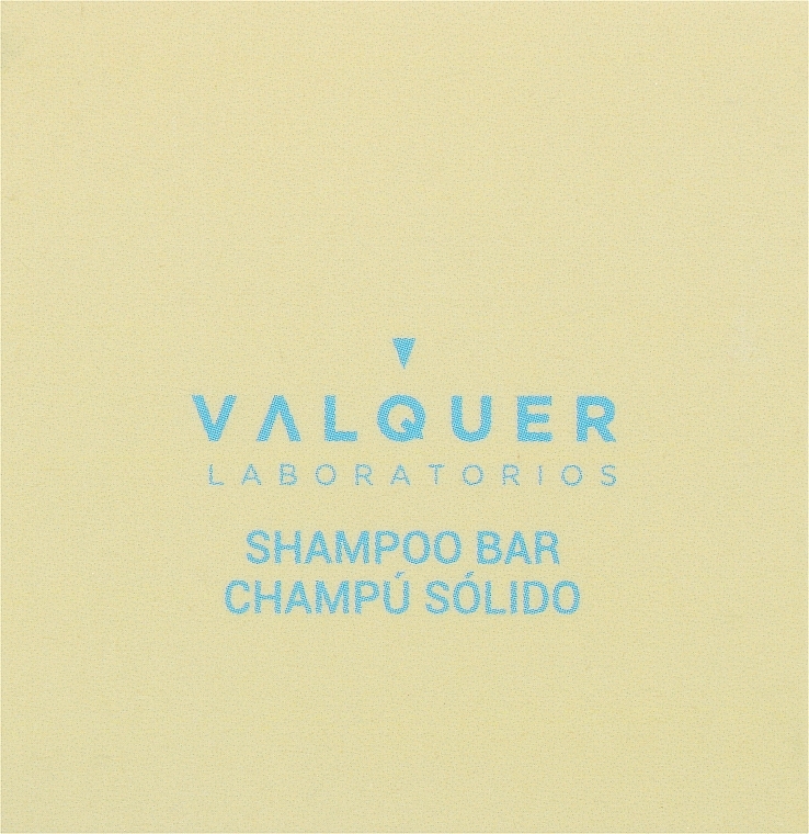 Твердый шампунь - Valquer Hair Shampoo — фото N1