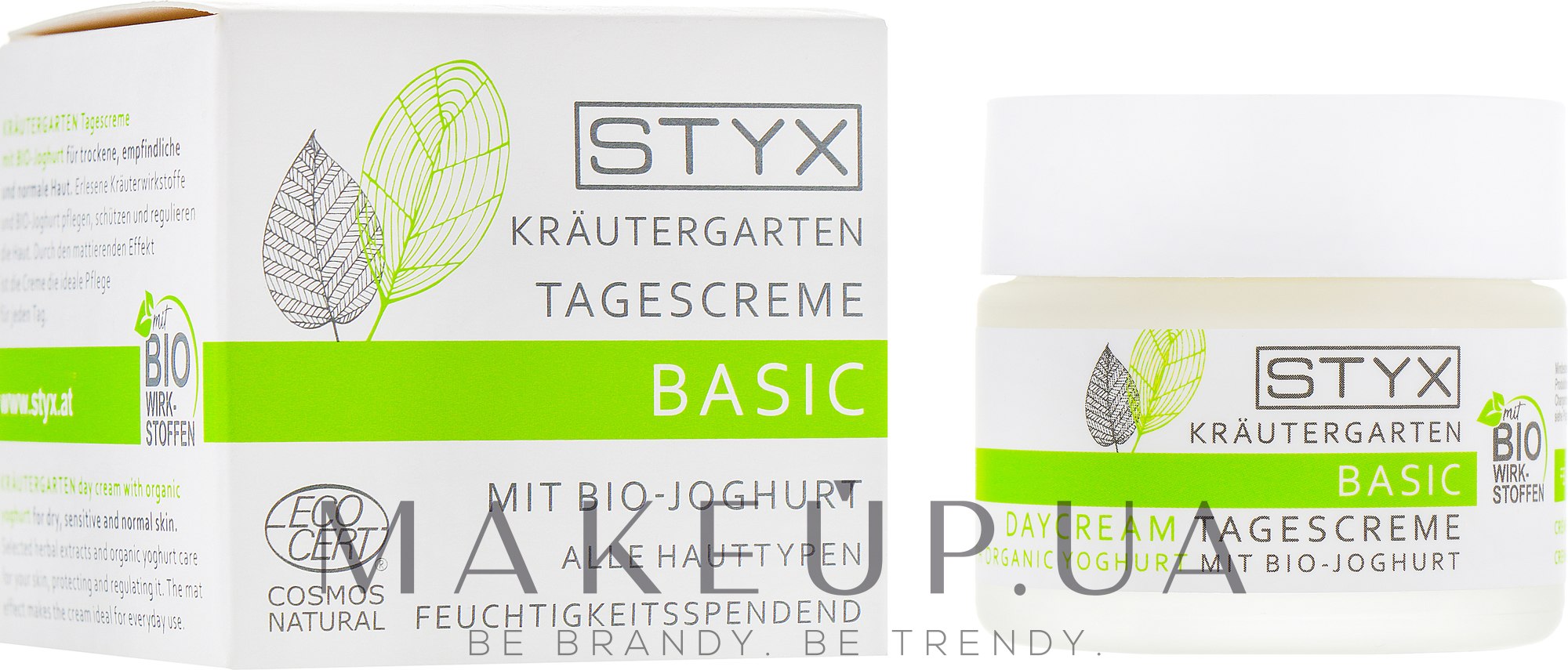 Крем для обличчя "Йогурт" - Styx Naturсosmetic Basic Organic Yoghurt Cream — фото 50ml