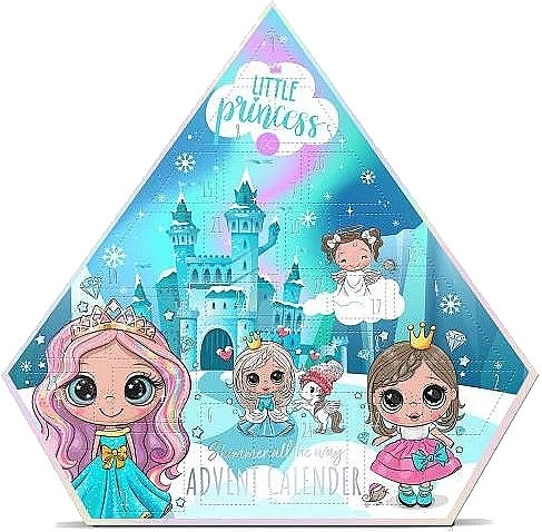 Набор "Адвент календарь" голубой, 24 продукта - Accentra Little Princess Advent Calendar — фото N1