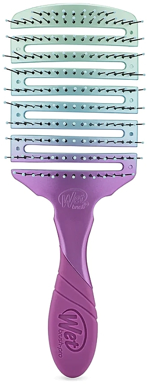 Расческа для волос - Wet Brush Pro Flex Dry Paddle Bold Ombre Hot Teal — фото N1