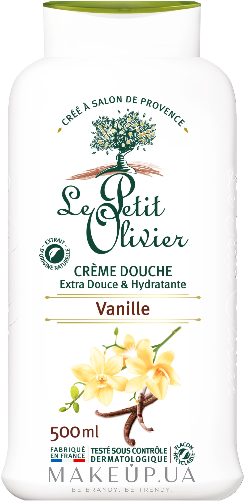 Крем для душа Ваниль - Le Petit Olivier Shower Cream Vanilla — фото 500ml
