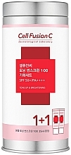 Набор - Cell Fusion C Toning Sunscreen 100 SPF50+/PA++++ (cr/2x35ml) — фото N1