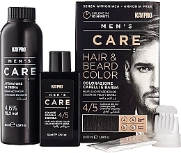 Парфумерія, косметика Набір для фарбування волосся і бороди - KayPro Men’s Care Hair & Beard Color Kit