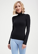 Духи, Парфюмерия, косметика Бесшовный лонгслив с низким воротником "Long Sleeve Neck", nero - Giulia