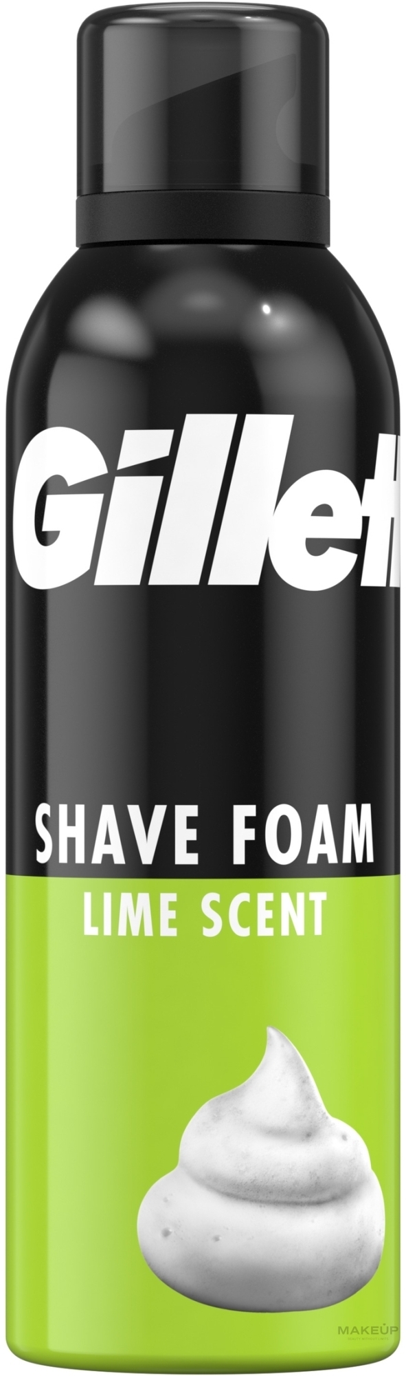 Пена для бритья "Лимон" - Gillette Classic Lemon Lime Shave Foam For Men — фото 200ml