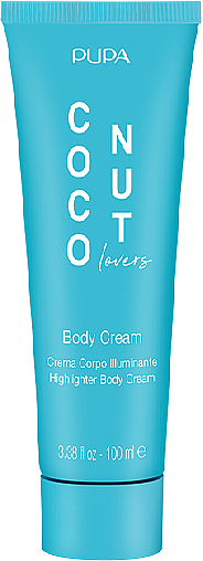 Освітлювальний крем для тіла - Pupa Coconut Lovers Body Cream — фото N1