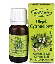 Эфирное масло цитронеллы - Bamer Citronella Oil — фото N1
