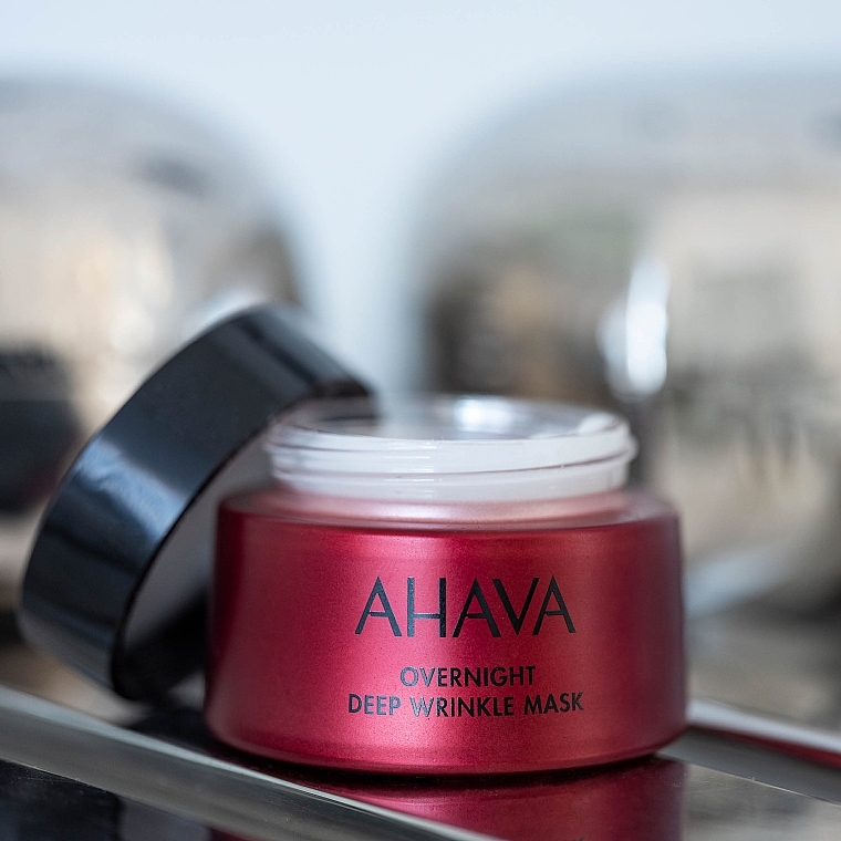 Ночная маска-крем против глубоких морщин - Ahava Apple of Sodom Overnight Deep Wrinkle Mask — фото N6