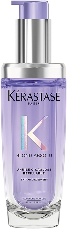 Увлажняющее масло для волос - Kerastase Blond Absolu Cicagloss Hydrating Oil Concentrate Refillable — фото N1