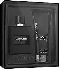 Mauboussin Pour Lui In Black - Набір (edp/100ml + sh/gel/200ml) — фото N1