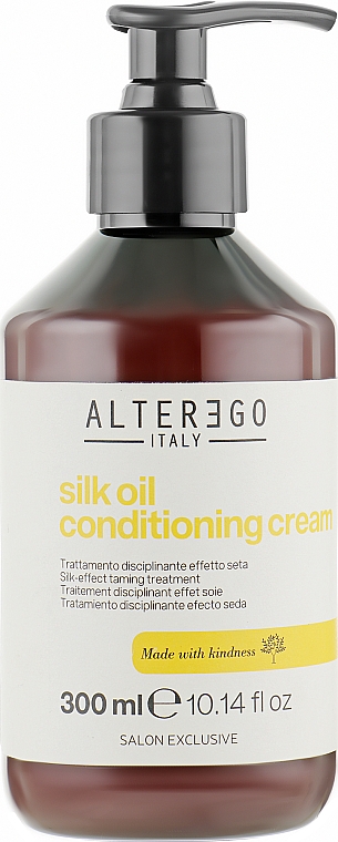Розгладжувальний кондиціонер у кремі - Alter Ego Silk Oil Conditioning Cream — фото N1