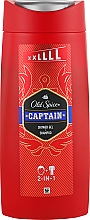 Гель-шампунь для душа - Old Spice Captain Shower Gel + Shampoo — фото N5
