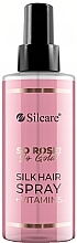 Духи, Парфюмерия, косметика Спрей для волос - Silcare So Rose! So Gold! Silk Hair Spray + Vitamins