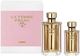 Духи, Парфюмерия, косметика Prada La Femme Prada L'Eau - Набор (edp/100ml + edp/35ml)