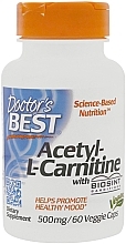 Парфумерія, косметика Амінокислота "Ацетил L-карнітин", 500 мг - Doctor's Best Acetyl L-Carnitine
