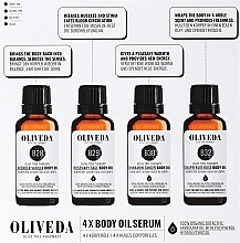 Духи, Парфюмерия, косметика Набор - Oliveda Body Oil Serum Set (ser/4x30ml)