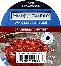 Ароматичний віск - Yankee Candle Cranberry Chutney Wax Melt — фото N1