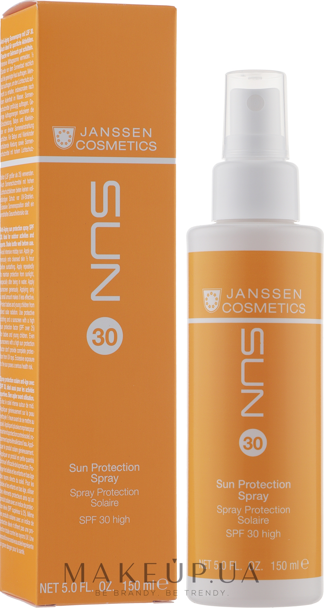 Антивіковий сонцезахисний спрей SPF 30 - Janssen Cosmetics Sun Protection Spray — фото 150ml