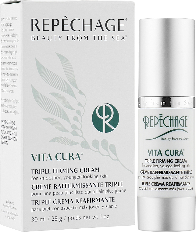 Укрепляющий крем для лица тройного действия - Repechage Vita Cura Triple Firming Cream — фото N2