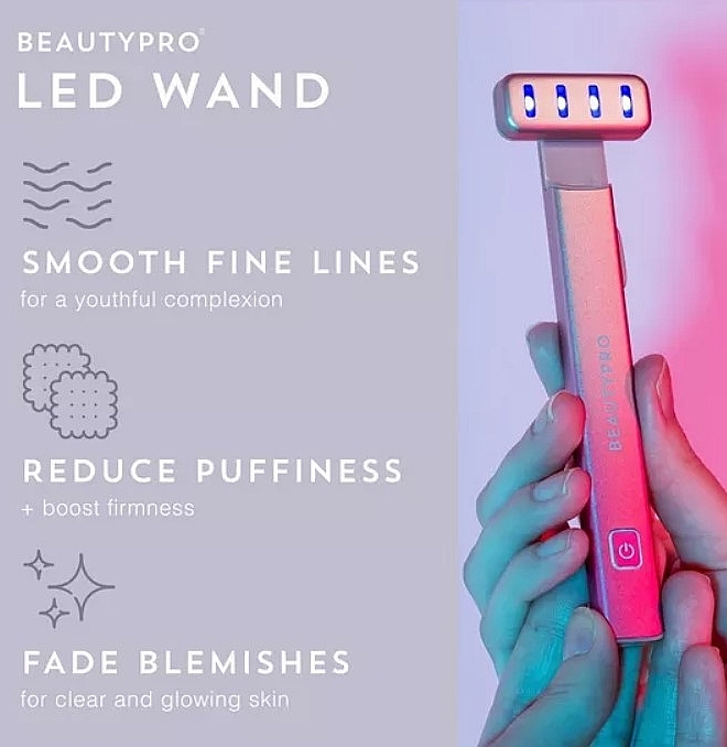 Устройство против старения 5 в 1 - BeautyPro LED Wand 5 in 1 Anti-Ageing Device — фото N3