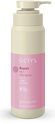 Шампунь для поврежденных волос - Jean Paul Myne Ocrys Repair Rich Shampoo — фото N2