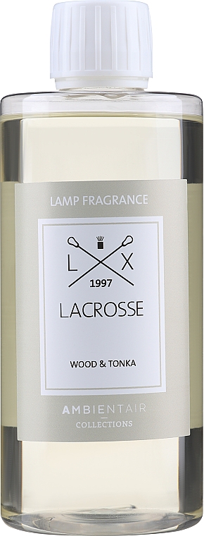 Духи для каталитических ламп "Дерево и бобы тонка" - Ambientair Lacrosse Wood & Tonka Lamp Fragrance — фото N1
