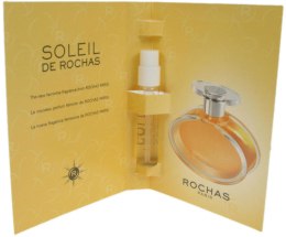 Духи, Парфюмерия, косметика Rochas Soleil De Rochas - Туалетная вода (пробник)